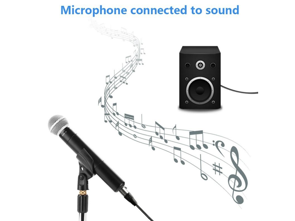 6.35MM-XLR Male