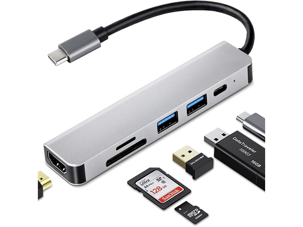 USB HUB-6 in 1