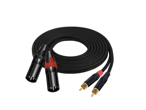 2 m XLR-2 RCA
