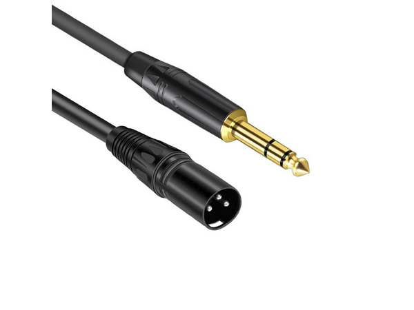 6.35MM-XLR Male