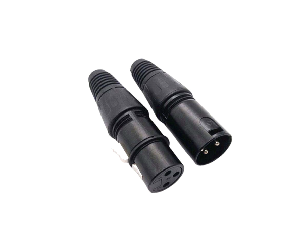 1 XLR MALE- 1 XLR FEMALE
